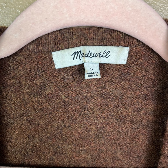Madewell Merino Wool Blend Cardigan Size Small - Picture 4 of 11